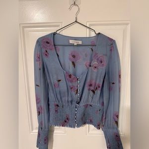 Intermix floral blouse, size L